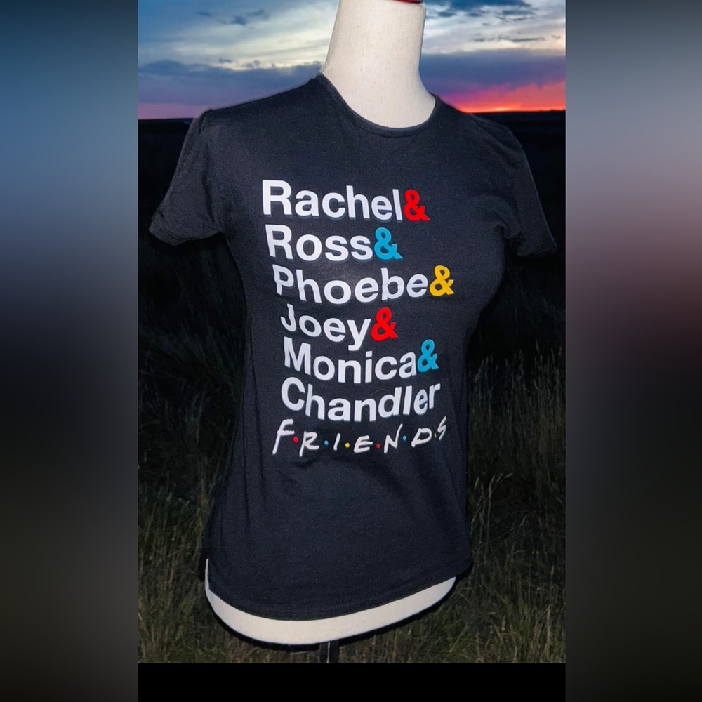 F.R.I.E.N.D.S Shirt. Dark Gray. Size medium.